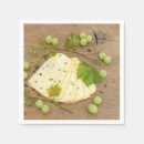 Buscar uvas servilletas Queso