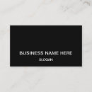 Buscar profesional tarjetas de visita Blanco y negro