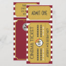 Buscar movie ticket invitaciones Para todos