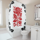Buscar accesorios para tatuajes cortinas de baño Flores