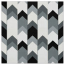 Buscar zigzag blanco y negro telas Gris
