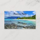 Buscar hawaiano tarjetas de visita Tropical