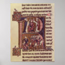 Buscar manuscrito iluminado posters Escuela