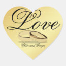 Buscar anillos pegatinas Corazón