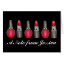 Buscar esmalte de uñas postales Rojo