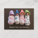 Buscar bebés tarjetas de visita Cuidado de niños