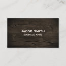 Buscar tablones madera de tarjetas de visita Natural