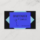 Buscar barman tarjetas de visita Desenfreno
