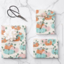 Buscar otoño papel de regalo Patrón