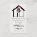 Buscar economía doméstica tarjetas de visita Ama de casa