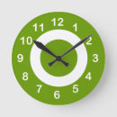 Buscar fresh relojes de pared Green