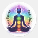 Buscar chakras pegatinas Postura de yoga