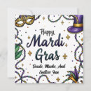 Buscar mardi feliz tarjetas Verde