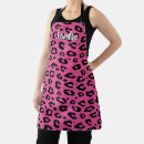 Buscar estampado leopardo delantales Patrón