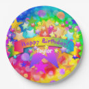 Buscar happy birthday platos Colorido