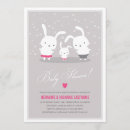 Buscar cute bunny invitaciones baby shower Rosa