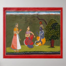 Buscar pintura india posters Radha