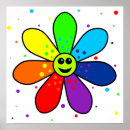 Buscar flor arco iris posters General y unisex