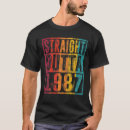 Buscar hecho en 1987 camisetas Cumpleaños