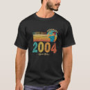 Buscar aniversario 18 años hombre camisetas 2004