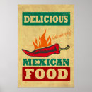Buscar comida mexicana posters Vintage