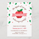 Buscar manzana invitaciones Fiesta de manzanas