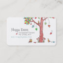 Buscar adorable tarjetas de visita Cuidadores