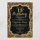 Buscar estampados animales invitaciones Leopardo