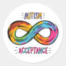 Buscar símbolo del infinito pegatinas Aceptación del autismo