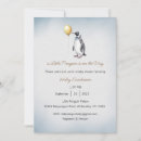 Buscar pingüino invitaciones Pequeño pingüino en camino