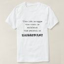 Buscar absurdo camisetas Texto