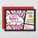 Buscar pop art invitaciones Superhéroe