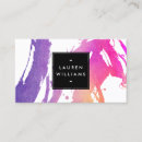 Buscar colores brillantes tarjetas de visita Abstracto