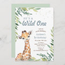 Buscar jungle safari birthday invitaciones Tropical