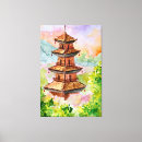 Buscar pagoda lienzos Asiático