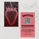 Buscar fresas tarjetas de visita Jefes