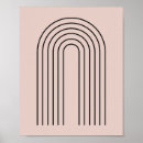 Buscar diseño monocromático posters Formas geométricas