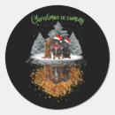 Buscar dachshund pegatinas Navidades de dachshund