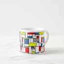 Buscar mondrian tazas Geometría