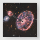 Buscar espacio profundo relojes de pared Galaxia