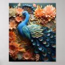 Buscar peacock arte Azul