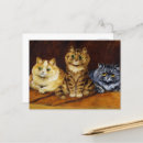 Buscar tres gatos postales Louis wain