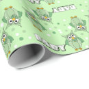 Buscar búhos papel de regalo Para ella