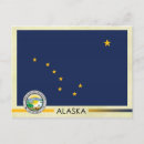 Buscar bandera de alaska postales Estrellas