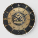 Buscar vikingo relojes de pared Viking warrior