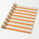 Buscar rayas beige y blancas papel de regalo Modelo