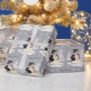 Buscar winter scene papel de regalo Vintage