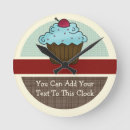 Buscar cerezas lindas relojes de pared Torta