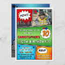 Buscar cómic invitaciones Superhéroe