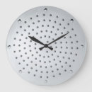 Buscar acero relojes de pared Brillante